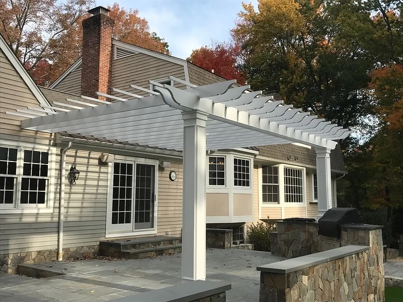 Pergola, Riverside Fence